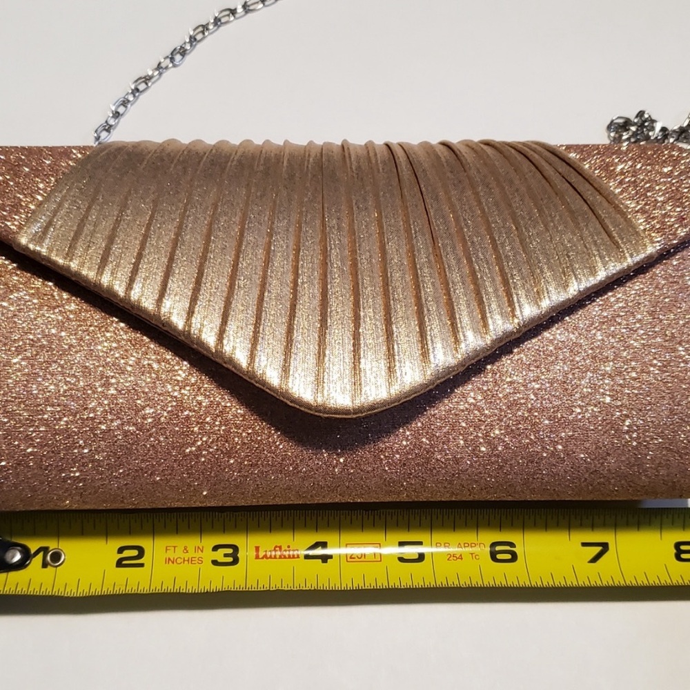 Elegant Gold Clutch Bag